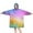 Rainbow Tie Dye-1, variant on Rainbow Tie Dye Ink Pattern Wearable Oversized Blanket,Wearable Blanket Hoodie for Adults,Cozy Hooded Blankets with Super Pockets,Super Warm Fuzzy Pullover for Women & Men