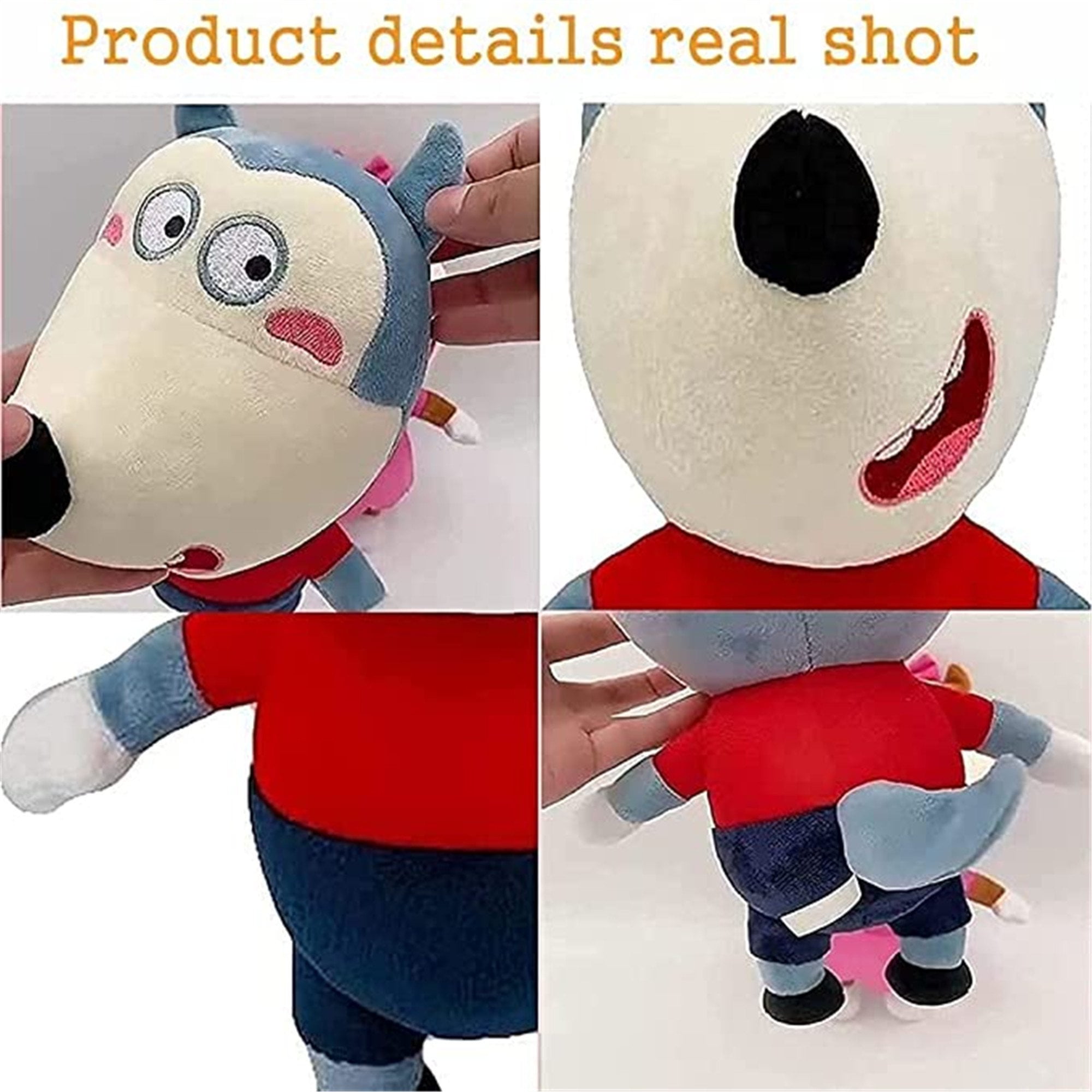 Plush Dolls set 30Cm Wolfoo Family Toys Cartoon Ie Lucy Soft Stuffed Toy  For Children Kids Boys Girls Fans Gifts 221104 Drop D330d From Cucu,  $208.15