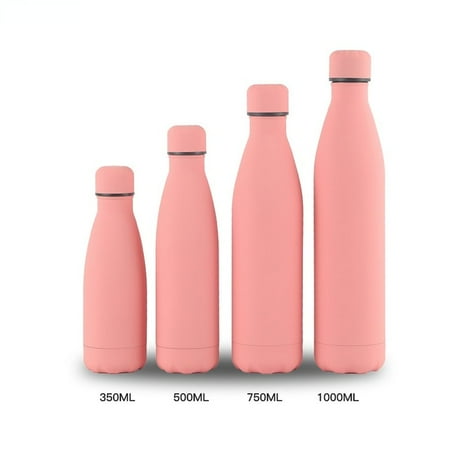 

350/500/750/1000ml Insulated Stainless Steel Water Bottle Thermos Mug Rubber Painted Surface Vacuum Flask Coffee Cup Bottle