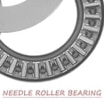 Heavy Set Point Needle FOMIYES Industrial Thrust Needle Bearings Fomiyes Plated Silver Steel ...