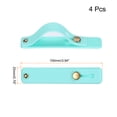 thumbnail image 2 of Uxcell 4 Pcs Phone Loop Finger Holder Silicone Phone Strap Grip Holder for Most Smartphones Green Blue, 2 of 6
