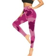 thumbnail image 3 of WXLWZYWL Seamless Workout Leggings for Women High Waisted Scrunch Yoga Gym Exercise Running Fitness Active Multicolour Tie-Dye Leggings Butt Lift Shapewear Leggings Workout Tights, 3 of 5