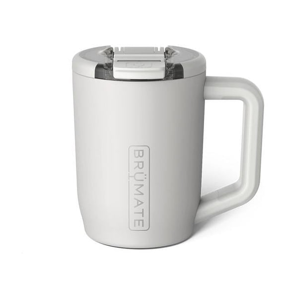 BrMate Mv 15oz 100% Leakproof | 15oz Insulated Coffee & Travel Mug | Built-in Silicone Sleeve and Comfort Grip Handle