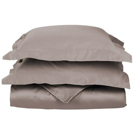 Superior 650 Thread Count Egyptian Cotton Solid Duvet Cover Set
