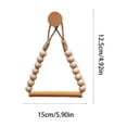 thumbnail image 6 of Djiypn Rope Wall Toilet Paper Holder, Rustic Tissue Rolls Paper Holder Wall Mounted, Nautical Rattan Bathroom Accessories Bathroom Decor - No Punching, 6 of 7