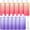 15pcs, Gradient Purple/Gradient Cherry Yellow, variant on 15 Pack Travel Pouches for Toiletries - 90ml 3 oz Leak Flat TSA Approved Liquid Containers, Squeeze Bags for Shampoo Lotion, Space Saving Refillable Carriers, Gradient Purple Cherry Yellow