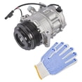 thumbnail image 3 of Mercedes-Benz A/C Compressor with Clutch & 5-Groove Pulley - OEM: 0008303202, 0008307100, Fits C43 AMG, GLC43 AMG, Sprinter 2015-2022, 3 of 9