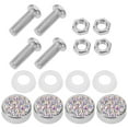 thumbnail image 4 of TAILTOSS Rear License Plate Screws 1 Set Plastic Electroplating for Car Owners with Multicolor and Anti Theft Features, 4 of 8