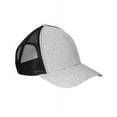 thumbnail image 4 of Big Accessories BA540 Sport Trucker Cap-Black/ Tan, 4 of 11