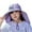Purple, variant on Kids Solar Fan Hat Summer Beach Trips Cap With Built In USB Charging Fan Outdoor Wide Brim Garden Hats UPF 50+ Hats for Him