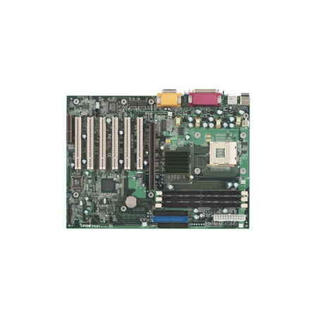 Refurbished-SupermicroP4SBA+Intel Pentium 4 socket 478 motherboard. Supports P4 up to 2.6GHz, FSB 400. Intel 845 chipset. Supports up to 3GB of 168 pin PC133 SDRAM DIMMS. 6 x PCI, 1 x AGP4x, 1 x