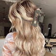 thumbnail image 3 of 5 Inch Large Claw Clips for Thick Hair, Extra Large Claw Clips 6PCS Strong Hold Matte Hair Clips for Women Thick Long Curly Hair Non Slip XL Claw Clips, 3 of 5