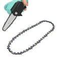thumbnail image 1 of Mini Chainsaw Chain, High Hardness 8 Inch 2PCS Chainsaw Chain Manganese Steel  for Chainsaw Accessories, 1 of 7