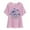 Pink, variant on DDAPJ pyju Cotton Linen Tops for Women Dressy Casual Floral Blouse Loose Comfy Round Neck Short Sleeve T Shirt Limited Time Sales Black XXL