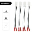 thumbnail image 3 of NIAIZEK 4-Pack White Car Speaker Wiring Adapters, Quick Install Plugs Compatible with Most Vehicle Audio Systems, 3 of 6