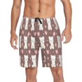 thumbnail image 6 of Relaxed fit printed pajama bottoms, sizes S to XXL Bear and Heart, 6 of 7