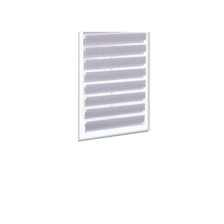 roller blind blinds zebra layered luxe treatments sheer horizontal shade grey window double