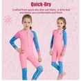 thumbnail image 3 of GKV Boys’ UPF 50+ Long Sleeve One-Piece Wetsuit – Sun Protection for Water Sports, 3 of 6