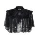thumbnail image 2 of Chal gótico Punk encogiéndose de hombros para mujeres y niñas, vestido, cárdigan, vestido, accesorios florales, capa, capa de hombro, Tops para verano S Yinane Capa chal mujer, 2 of 8