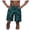 A-Dark Blue319, variant on JAJAHO Mens Hawaiian Summer Shorts Tropical Print Casual Drawstring Beach Surf Quick Drying Shorts Stylish Bottoms