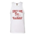 thumbnail image 1 of Adult Room Themes Schrute Farms Bed & Breakfast Sleeveless Tank Top Cotton T-Shirt, 1 of 1