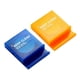 thumbnail image 2 of Caja de almacenamiento de cables giratorios de 2 paquetes y soporte para teléfono - Organizador portátil para cables de carga, auriculares, viajes - Azul y Naranja, 2 of 9