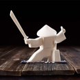 thumbnail image 4 of Samurai Knight Cerámica Decoración Escritorio Artesanía Coleccionable Relajación Guerrero Quemador Soporte Escultura para Blanco A Macarena Soporte para quemador de incienso, 4 of 8