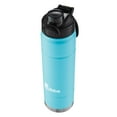 thumbnail image 3 of bubba Stainless Steel Trailblazer Rubberized Water Bottle with Straw, 24 oz., Pool Blue, 3 of 4