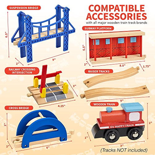 Train Accessory Buy Dragon Drew Wooden Train Accessory Set - Includes Train Car ...
