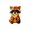 Brown-C, variant on XINGXIANG - 16cm Tall Tiffany Style Raccoon Stained Glass USB Night Lamp, Colorful Mosaic Animal Table Light, Soft Warm LED Decorative Light for Bedroom Nightstand Office Desk Decor (C)