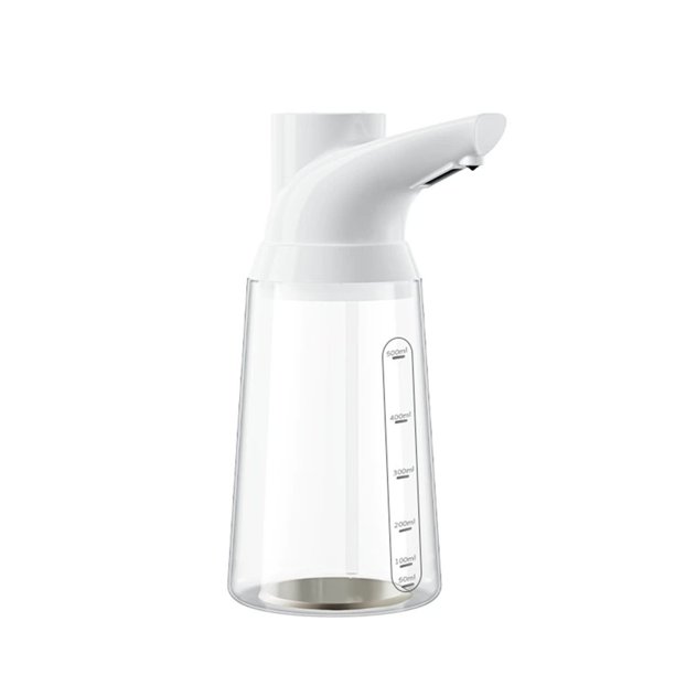 Dispensador de Jabón Automático Sin Contacto, Recargable por USB, con Sensor Ajustable de 4 Niveles, para Cocina y Baño, Color .