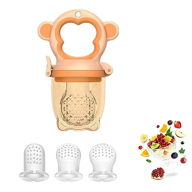 Baby Fruit Feeder Silicone Fresh Food Feeder Pacifier Mesh Feeder