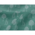 thumbnail image 4 of oneOone Viscose Jersey Fabric Tree & Giraffe Block Printed Craft Fabric BTY 60 Inch Wide, 4 of 5