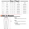 thumbnail image 3 of XFLWAM Women's High Waist Flare Pants Casual Wide Leg Bell Bottom Leggings Solid Color Plus Size Long Trousers with Pockets Navy Blue M, 3 of 7