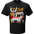 thumbnail image 2 of Men's Checkered Flag Black Dale Earnhardt Jr. NASCAR Hall of Fame Class of 2021 Inductee T-Shirt, 2 of 3