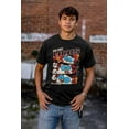 thumbnail image 5 of Tootsie Pop Owl Kanji How Many Licks Men's Graphic T Shirt Tees Brisco Brands S, 5 of 6