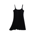 thumbnail image 4 of Taqqpue Women Built in Bra Nightgowns Casual Solid Color Spaghetti Strap Scoop Neck Full Slip Sleep Shirts Lightweight Dry Quick Sleep Dress Loose Fit Flowy Sleeveless Plus Size Sleepwear, 4 of 4