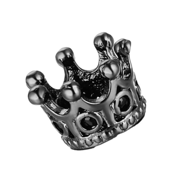 Sonducket Cuentas de para hacer pulseras, espaciadores de agujeros grandes a la moda, Micro Zirconia cúbica, hueca, Kit de abalorios para Ropa, zapatos y accesorios Miscelánea tipo 8 Sonducket AP009693-08