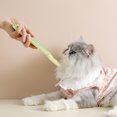thumbnail image 2 of Comedero para gatos, tira para gatos, artefacto para apretar, cuchara para bocadillos líquidos para mascotas, pasta de carne, cuchara para alimentación de alimentos para gatos, cuchara de mango largo, 2 of 5