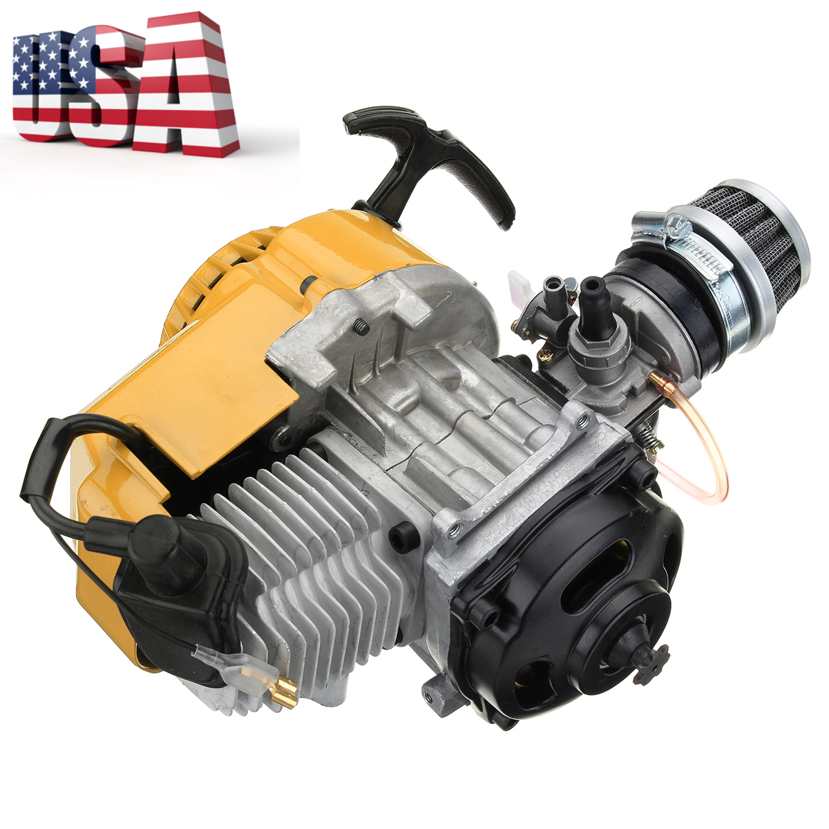 Old Stock Air Filter Kit Version 2 For 47cc 49cc 2 Stroke Mini Pocket 