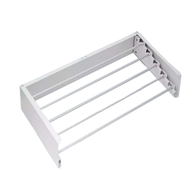 GUOOL Clothes Drying Rack, Clothes Hanger, Closet Rod, Multipurpose Telescopic Clothes White