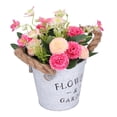 thumbnail image 3 of Hortensia artificial, planta de flor falsa artificial para vacaciones, bodas, festivales, fiestas y celebraciones para familiares y amigos LYUMO Hortensia artificial, 3 of 6