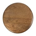 thumbnail image 5 of Kate and Laurel Tirollo Modern Round Drink Table, 10 x 10 x 22, Walnut Brown, Living Room Accent Pedestal Table with Turned Base for Use as Indoor Plant Stand, 5 of 8