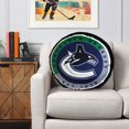thumbnail image 2 of NHL Vancouver Canucks Game Day Round Cushion, 20", 2 of 4