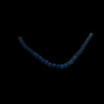 thumbnail image 3 of Superb 4mm Round Blue Apatite Bead 16 inch Strand 108889A, 3 of 12