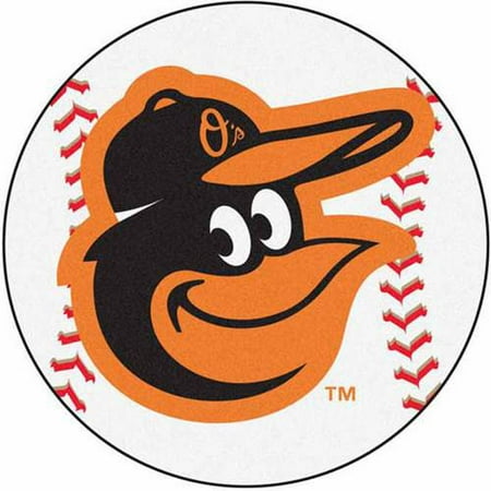Baltimore Orioles MLB Baseball Round Floor Mat