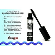 Blackbeard for Men Instant Beard Color – All Day Beard, Mustache, Eyebrow, and Sideburns Color – Temporary, Hypoallergenic Beard Dye Alternative – Up to 45 applications – Black, 3 Pack