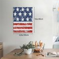 thumbnail image 2 of KLL USA Colors Stripes1 Print Farmhouse Canvas Wall Art,Wall Decorations For Living Room Office Canvas Wall Decor for Home Decorations, 12'×16’’, 2 of 8