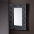 thumbnail image 3 of Southern Enterprises Miroir Florian en Bleu Marine et Laiton, 3 of 5