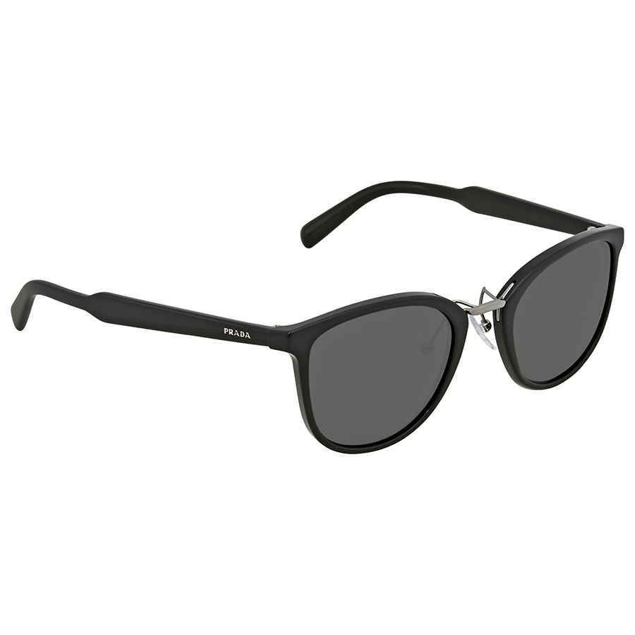 Prada SPR 22S 1AB-1A1 - Black/Grey by Prada for Unisex - 52-23-145 mm  Sunglasses 